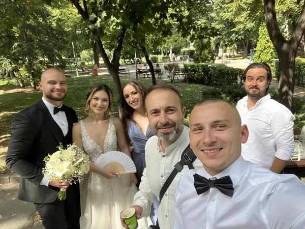 Селфи след сватбата: Ирина и Христо · Гранд Хотел Пловдив